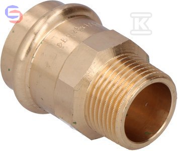 CONEX B PRESS Nypel przejściowy GZ 28x3/4 mosiądz