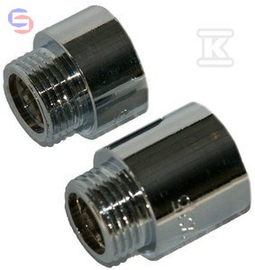ONNLINE Przedłużka 1/2"x20mm Mosiądz Chromowany HAO433
