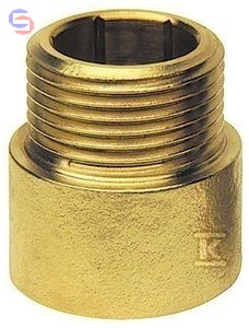 ONNLINE Przedłużka 1/2" L25 Mosiądz gwintowana
