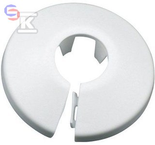 ONNLINE Rozeta Pojedyncza Biała 15mm twarda F-693365