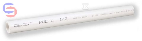 NIBCO Rura ciśnieniowa SCH 40 PVC-U 3/4" 3m 0,95kg