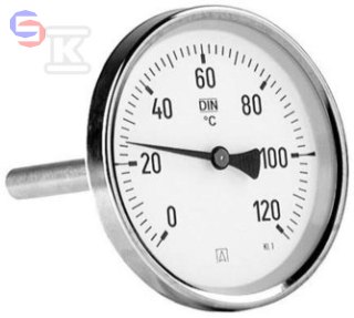 TERMOMETR BITH100 120/C/63MM AXIAL AFRISO