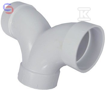 TOPVAC TRÓJNIK 2x90° TUY156 57x97x144mm 0,098kg