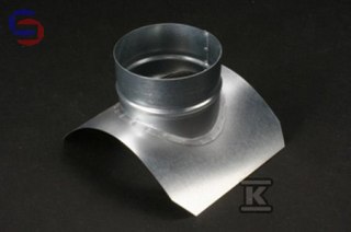 KRZYS-POL TRSOC 90/160/160 Trójnik siodłowy ocynkowany stalowy