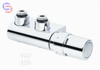 DANFOSS X-TRA COLLECTION VHX-Duo Zestaw termostatyczny kątowy 2-rur 50mm chrom