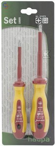 HAUPA Zestaw wkrętaków PZ/FL 1+2, 0.2kg, 0.041x0.103x0.278m