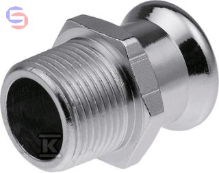 KAN-therm STEEL FITTINGS Złączka 42 R1 1/2" GZ stal węglowa