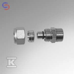 PURMO SITEC PRESS Złączka HKS UNI 16x1/2" GZ zewn.