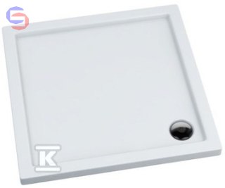 SCHEDPOL CASPAR Brodzik akrylowy kwadrat 80x80x3cm 9.9kg