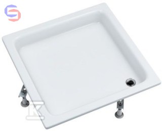 SCHEDPOL ZEFIR Brodzik akrylowy kwadrat 90x90x12cm 15kg