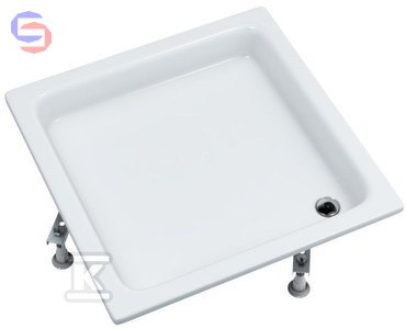 SCHEDPOL ZEFIR Brodzik akrylowy kwadrat 90x90x12cm 15kg