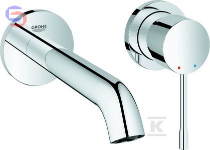 GROHE Essence 2-otworowa bateria umywalkowa rozmiar M stal chromowana