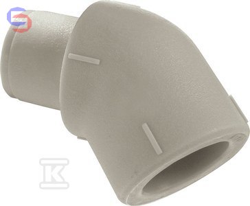 KAN-therm PP FITTINGS Kolano nyplowe 45° 25 mm