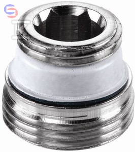 FLAMCO VARIOCON DESIGN Nypel 1/2x3/4" Chrom