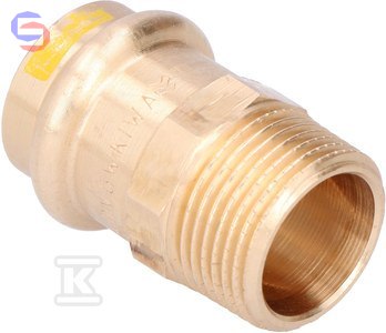 CONEX BPRESS GAS 22x3/4 Nypel przejściowy miedziany