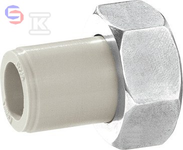 KAN-therm PP FITTINGS Półśrubunek 20 G3/4" PP-R GW 0,05kg