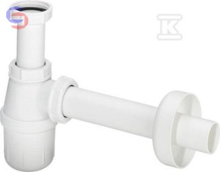 VIEGA Półsyfon butelkowy 5/4"x5/4" biały tworzywo 0,15kg