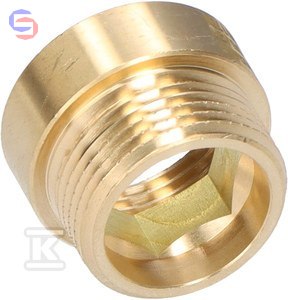 ONNLINE Przedłużka mosiężna 3/4" 10mm żółta HAO441