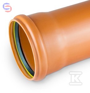 RURA PVC 160X4.0X6000 SN4 KL.N LITA LOCK KACZMAREK