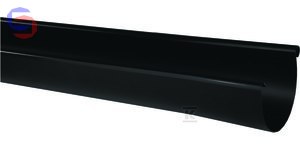 RYNNA DACHOWA PVC 100X3000 CZARNY KACZMAREK