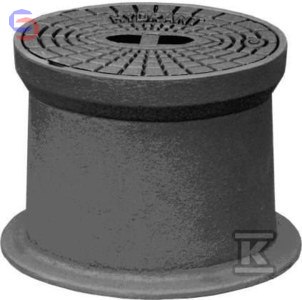 KZO WODA Skrzynka do hydrantu H310 0.32x0.32x0.42m 27kg żeliwo