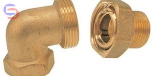 FERRO ONNLINE Śrubunek mosiężny 3/4" kątowy z oringiem SGU6