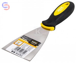 HOME TOOLS Szpachelka nierdzewna 75mm szlifowana skośnie