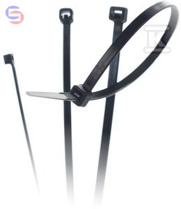 ONNLINE CV-200MW Opaska kablowa UV 203x2,5mm czarna