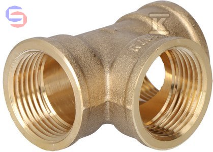 ONNLINE PROFF Trójnik gwint wew. 1" mosiądz HAO461