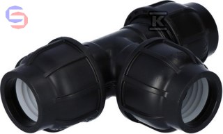 GEBO PLAST Trójnik zaciskowy PP 90° 40x40x40 PN16 do PE