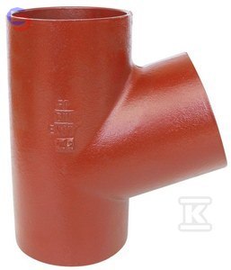 PREIS SML Trójnik żeliwny 100x100/68 mm 2.8kg