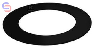 ONNLINE Uszczelka DN100 Guma Kołnierz Stal 4szt