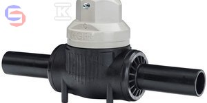 ZAWÓR KULOWY  D63 SDR11,PN10 GAZ/PN16 WODA GEORG FISCHER