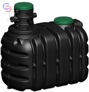 ZBIORNIK NA DESZCZÓW. PEHD BASIC 10000L GRAF
