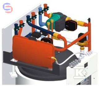 ATLANTIC Zestaw 2-obiegów grzewczych DUO 0.19x0.3x0.32m 5kg