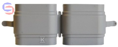 ZEHNDER ONFLOOR-PŁASKI Złączka podwójna CK 300 0,07x0,14x0,38m 0,35kg