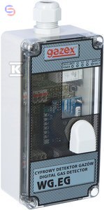 GAZEX WG-22.EG Detektor CO 230V sensor p-p 30/60/150ppm