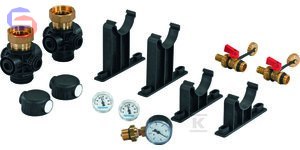 UPONOR Magna Zestaw Rozdzielacza K1 0.09x0.255x0.185m 1.4kg