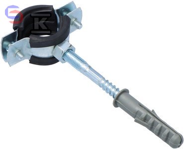 OPAL Obejma metalowa 1/2" (15) 20-25 mm z wkładką EPDM