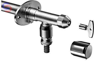 POLAR II ZAWÓR CZERP. 1/2" MROZOODPORNY SCHELL