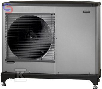 NIBE F2040 Pompa ciepła powietrzna monoblok 12 kW 1-fazowa 230V