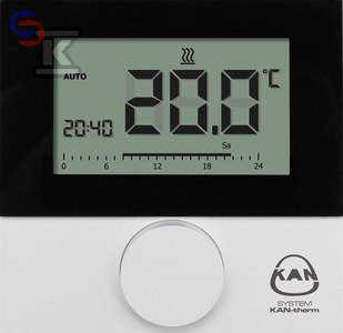 KAN-therm UH AUTOMATION Termostat przewodowy LCD 230V 0,13kg