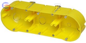 ONNLINE PK-3x60 Puszka podtynkowa samogasnąca 0,05x0,07x0,21m