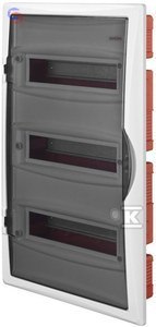 ONNLINE ONNLINE Rozdzielnica podtynkowa 3x12 modułowa IP40 dymna 36M