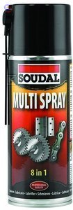 SOUDAL Multi Spray 400ml uniwersalny smarująco-zabezpieczający