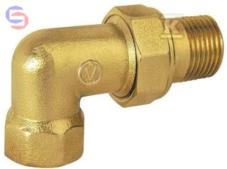 VALVEX Śrubunek kątowy 3/4" mosiężny 0,085x0,05x0,038m