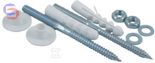 ONNLINE Śruba mocująca umywalkę M8x120 stal ocynk