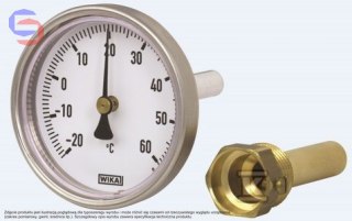 WIKA A50.20 SR.63 Termometr bimetalowy 160°C G1/2 L=60mm