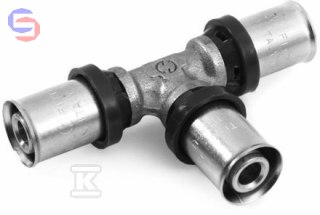 PURMO CLEVERFIT Trójnik redukcyjny 40x32x32 mm