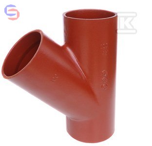 PREIS SML Trójnik żeliwny 125x125/45 mm 6.7kg